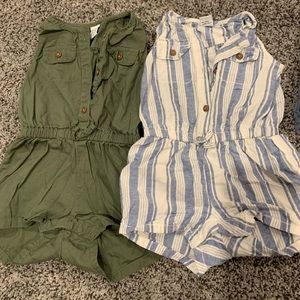 Baby girl rompers